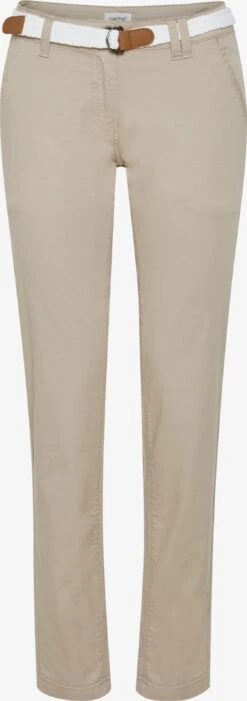 OXMO Chinos Slimfit Chinohose Chakira Frauen Beige
