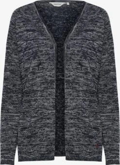 OXMO Strickjacken Strickjacke Danila Frauen Navy