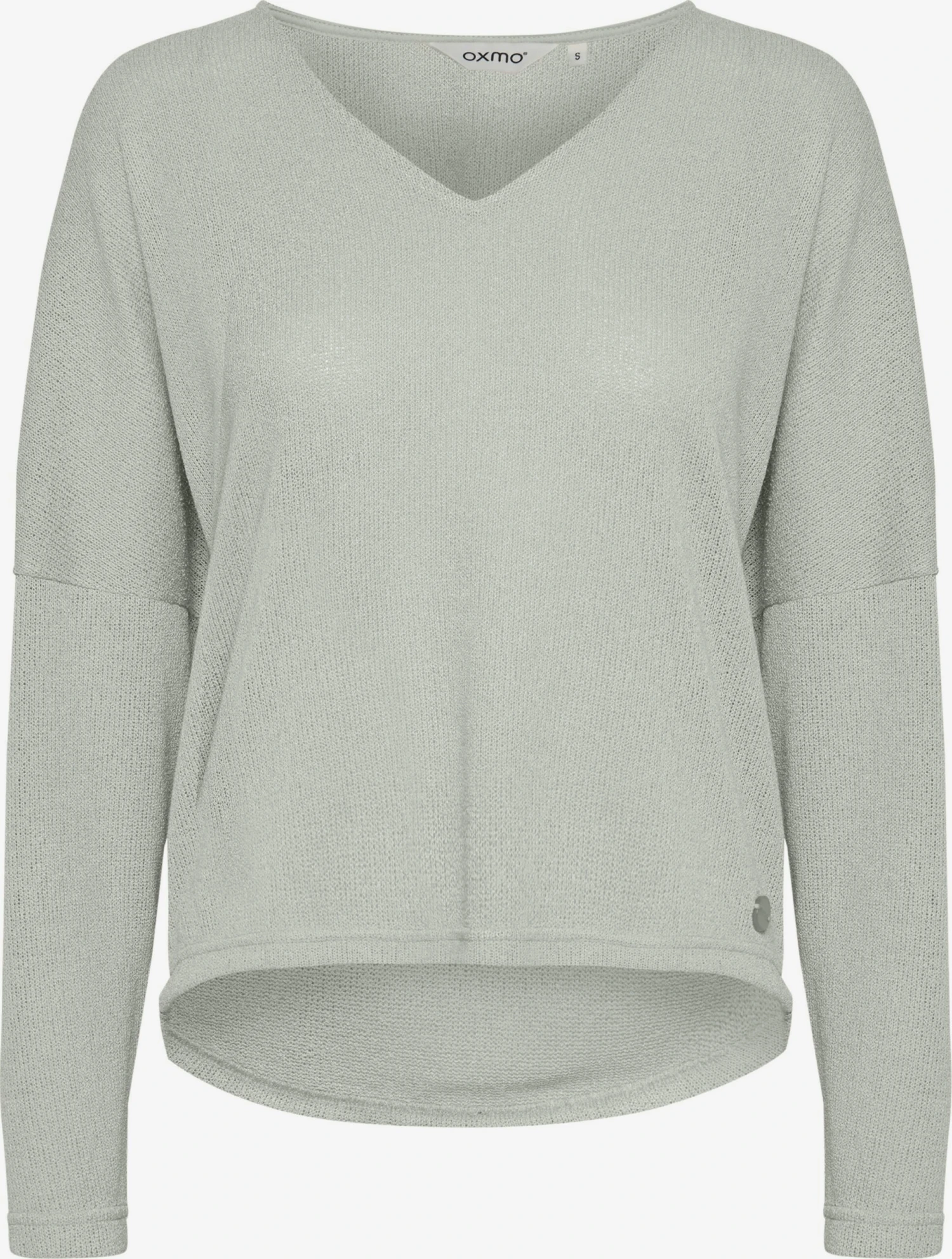 OXMO Basic Pullover Strickpullover Katla Frauen Blau 1 OXMO Basic Pullover Strickpullover Katla Frauen Blau