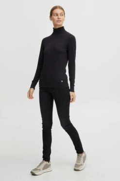 OXMO Rollkragenpullover Pullover Katja Frauen Schwarz 8 OXMO Rollkragenpullover Pullover Katja Frauen Schwarz -OXMO Verkaufs-Shop afac1bce1114376abd758d99480201a3