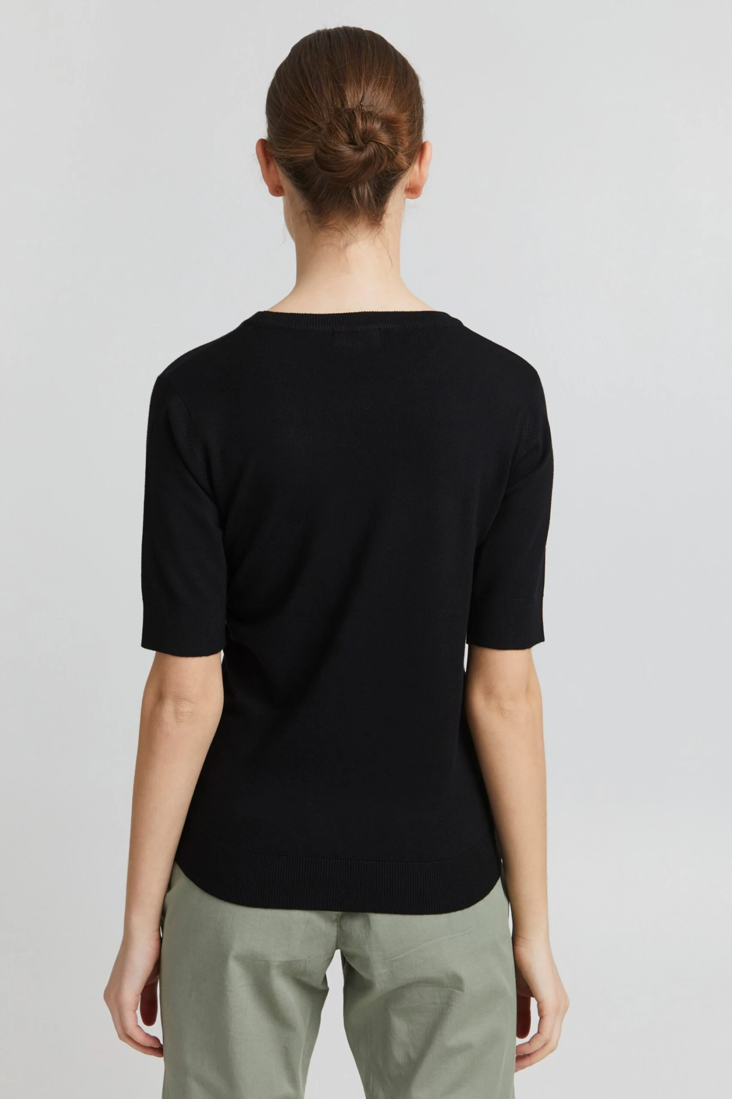 OXMO Pullover Strickpullover Helin Frauen Schwarz 4 OXMO Pullover Strickpullover Helin Frauen Schwarz – Bild 4