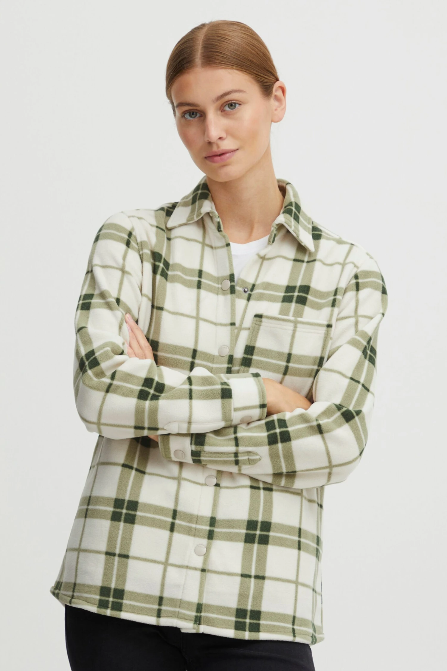 OXMO Übergangsjacken Übergangsjacke Chia Frauen Grün 2 OXMO Übergangsjacken Übergangsjacke Chia Frauen Grün – Bild 2