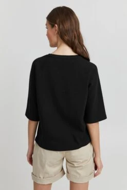 OXMO Pullover Rundhalspullover JONNE Frauen Schwarz -OXMO Verkaufs-Shop b3879fea888b60ea1f721c785a4a8678