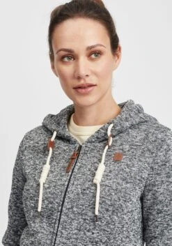 OXMO Sweatjacken Strickfleecejacke Thora Frauen Grau 10 OXMO Sweatjacken Strickfleecejacke Thora Frauen Grau -OXMO Verkaufs-Shop b4ad1e637becca24997aebcbbd34d33f