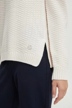 OXMO Feinstrickpullover Pullover Milla Frauen Beige -OXMO Verkaufs-Shop b559e24d8cde08af4b31384c3b40ee4b