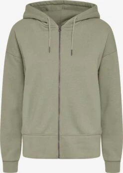 OXMO Sweatjacken Sweatjacke Holunder Frauen Pastellgrün