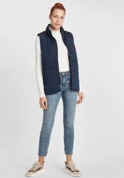 OXMO Westen Steppweste Alita Frauen Blau 8 OXMO Westen Steppweste Alita Frauen Blau -OXMO Verkaufs-Shop b64a9c9bdf38665e31bbf47a2743d2ba