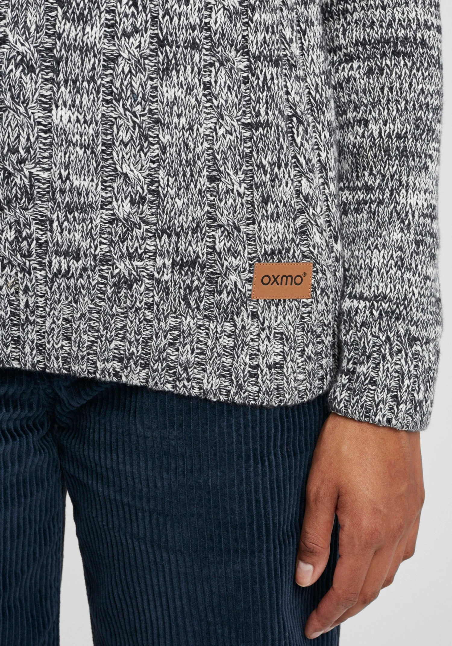 OXMO Feinstrickpullover Strickpullover Phia Frauen Blau 6 OXMO Feinstrickpullover Strickpullover Phia Frauen Blau – Bild 6