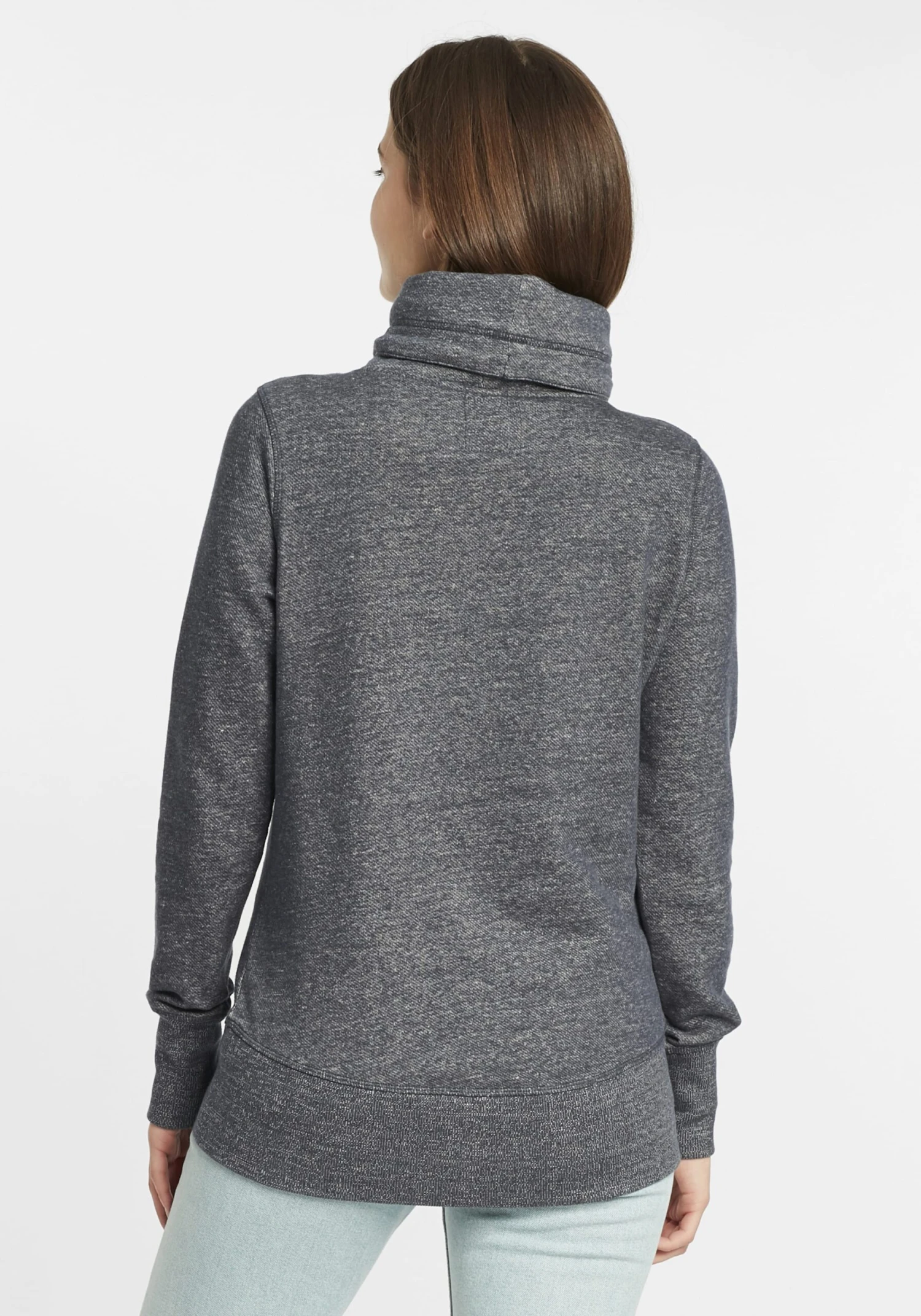 OXMO Sweatshirts Hoodie Cecilia Frauen Grau 4 OXMO Sweatshirts Hoodie Cecilia Frauen Grau – Bild 4