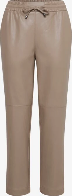 OXMO Stoffhosen Regular Jogger Pants PAULIA Frauen Beige