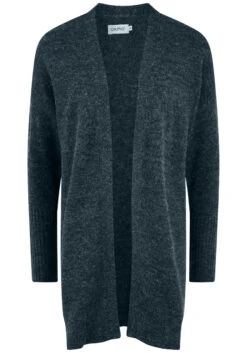 OXMO Strickjacken Strickjacke Gisele Frauen Blau