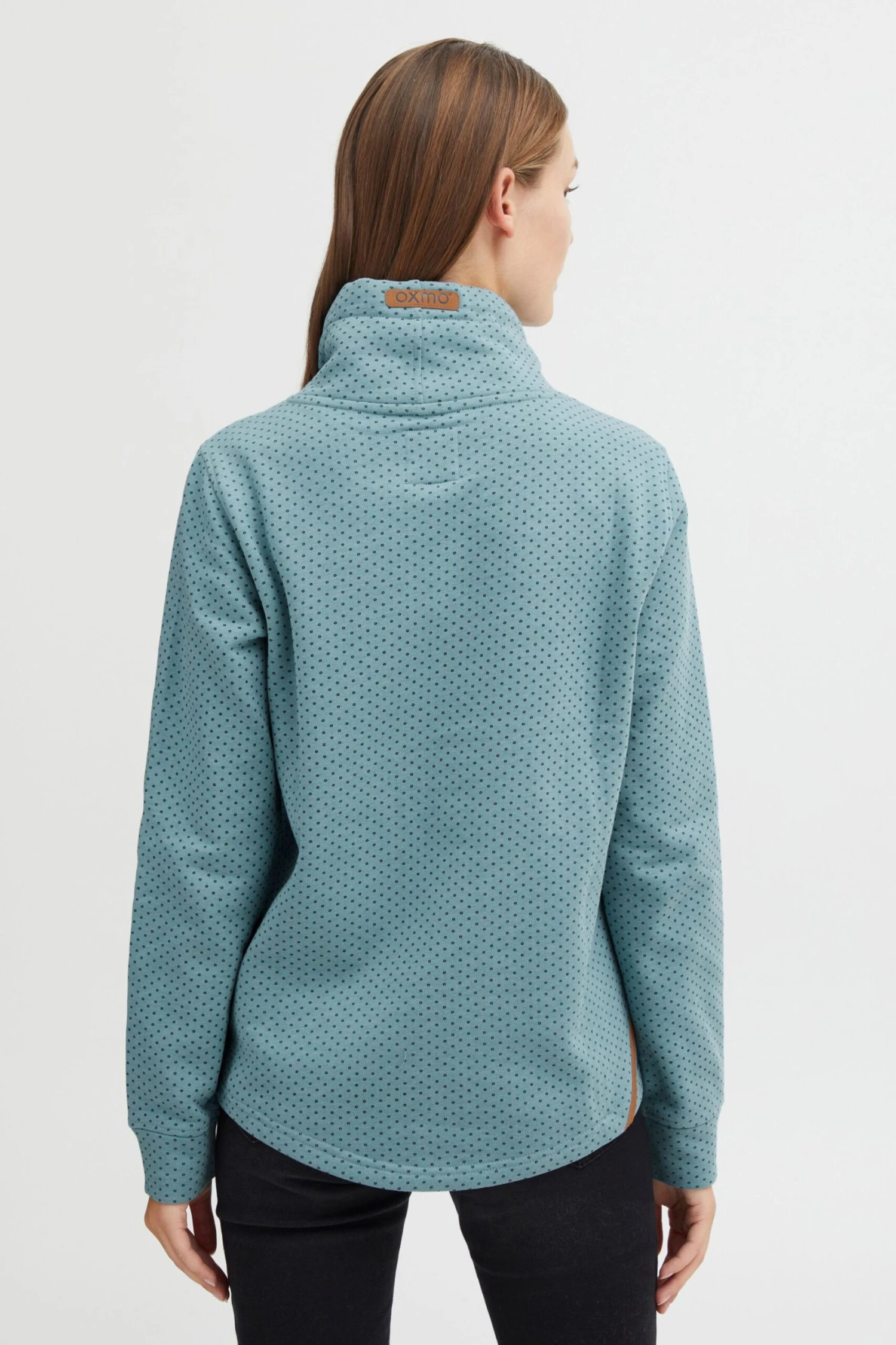 OXMO Pullover Oberteile Amini Frauen Blau 3 OXMO Pullover Oberteile Amini Frauen Blau – Bild 3