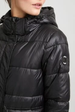 OXMO Winterjacken Winterjacke Dilja Frauen Schwarz -OXMO Verkaufs-Shop bdf876f15544dfa74cf1ae947df3811a