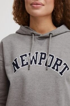 OXMO Kapuzenpullover Kapuzensweatshirt Colisa Frauen Graumeliert -OXMO Verkaufs-Shop bebb4fbe53b41e63bd344fecb22904f6