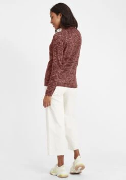 OXMO Feinstrickpullover Strickpullover Daniela Frauen Braun -OXMO Verkaufs-Shop bf3aae668a20fa0d1a5dabc0884f70c5