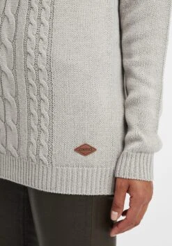 OXMO Kapuzenpullover Strickpullover Cable Frauen Grau 11 OXMO Kapuzenpullover Strickpullover Cable Frauen Grau -OXMO Verkaufs-Shop bf41e131c6e2429714c7b9da615728f8