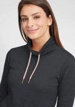 OXMO Feinstrickpullover Hoodie Vimpa Frauen Grau / Basaltgrau / Dunkelgrau 10 OXMO Feinstrickpullover Hoodie Vimpa Frauen Grau / Basaltgrau / Dunkelgrau -OXMO Verkaufs-Shop bf6eaf0dcb5763bdf7b9a9b26df9b3b7