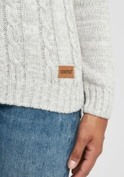 OXMO Basic Pullover Strickpullover Phia Frauen Grau 11 OXMO Basic Pullover Strickpullover Phia Frauen Grau -OXMO Verkaufs-Shop c03baf9a281b1147f9840e84b304db0c