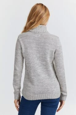 OXMO Pullover Rollkragenpullover Philipa Frauen Hellgrau 9 OXMO Pullover Rollkragenpullover Philipa Frauen Hellgrau -OXMO Verkaufs-Shop c0e20487ed4658fa0184679da892e7e3