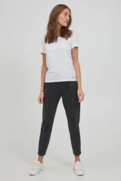 OXMO Stoffhosen Regular Stoffhose Frauen Dunkelgrau -OXMO Verkaufs-Shop c11eb3a9a82a498d73bdb242a22c125e