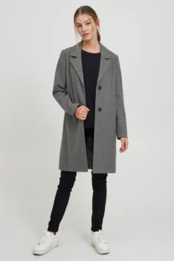 OXMO Übergangsjacken Wollmantel Neta Frauen Graumeliert 8 OXMO Übergangsjacken Wollmantel Neta Frauen Graumeliert -OXMO Verkaufs-Shop c2a00992e7ef2c09a7e26a4f1822b7d9