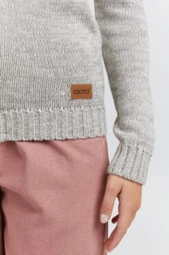 OXMO Strickjacken Strickjacke Phenix Frauen Hellgrau -OXMO Verkaufs-Shop c3569f967d99789c2c1cf3111e035946