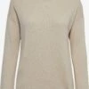 OXMO Strickjacken Rollkragenpullover Sina Frauen Creme