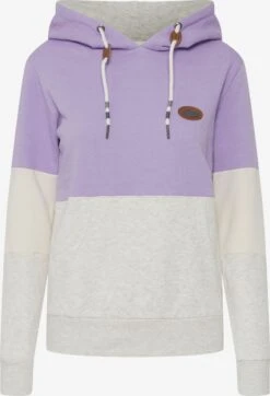 OXMO Sweatshirts Kapuzensweatshirt Kathrine Frauen Lila