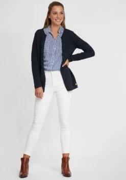 OXMO Strickjacken Strickjacke Hilda Frauen Schwarz -OXMO Verkaufs-Shop c4df32f67780aa44ea40931d08472663