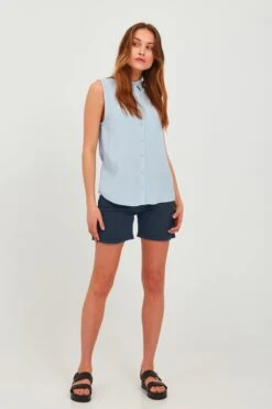 OXMO Hosen Regular Shorts KATHYKathy Frauen Blau / Dunkelblau 8 OXMO Hosen Regular Shorts KATHYKathy Frauen Blau / Dunkelblau -OXMO Verkaufs-Shop c55e00334e671d775f12667ea79a3bb3