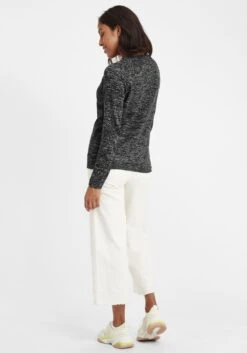 OXMO Feinstrickpullover Strickpullover Daniela Frauen Schwarz -OXMO Verkaufs-Shop c6550e56cdbf00e92df047e4be99b5d7