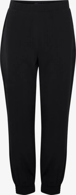 OXMO Stoffhosen Regular Jogginghose Dovi Frauen Schwarz