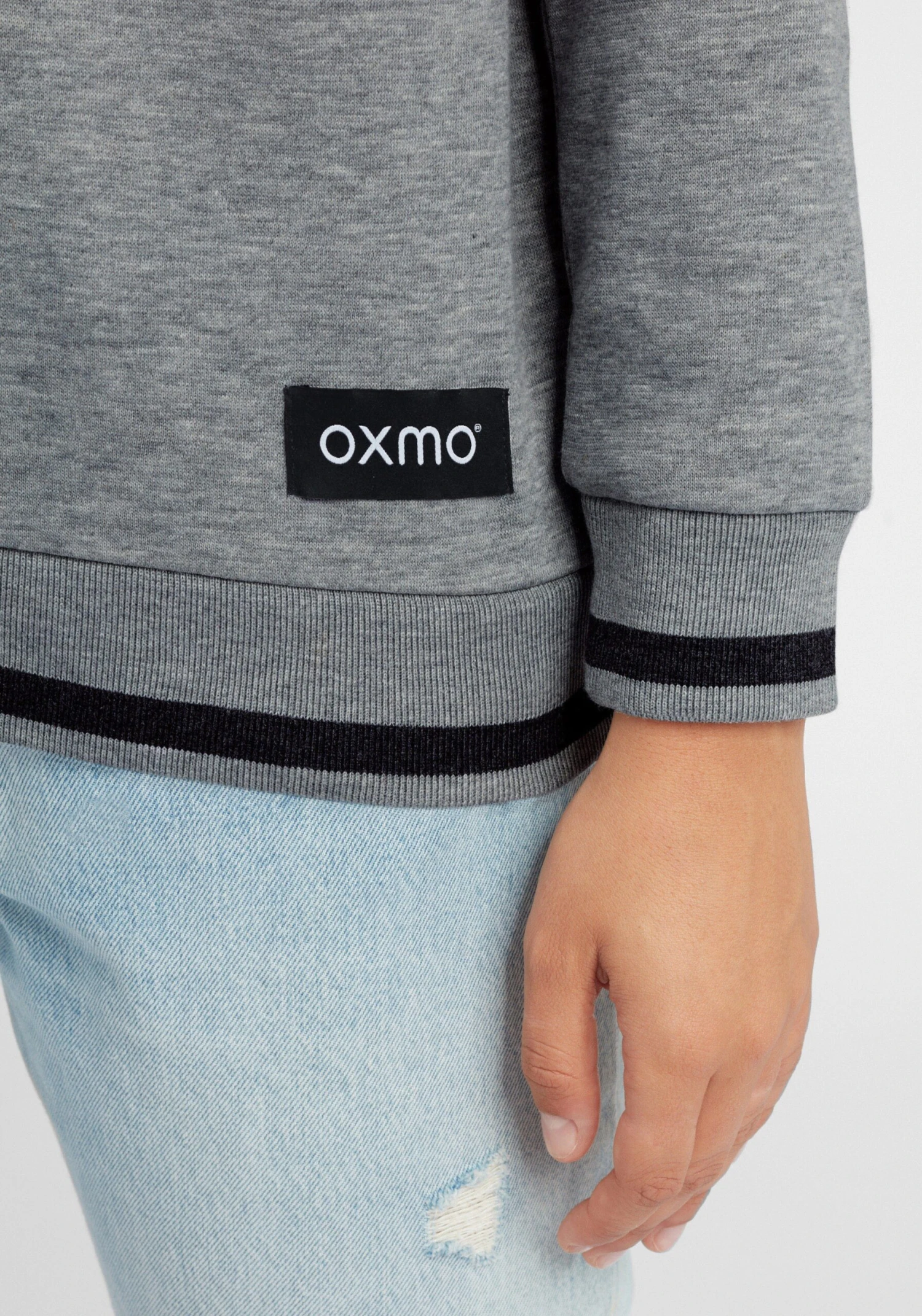 OXMO Sweatshirts Sweatshirt Omaya Frauen Schwarz 6 OXMO Sweatshirts Sweatshirt Omaya Frauen Schwarz – Bild 6