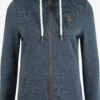 OXMO Sweatjacken Sweatjacke Vicky Frauen Blau