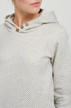 OXMO Pullover Kapuzenpullover Vera Frauen Weiß -OXMO Verkaufs-Shop cc4d7a63b3d8fa3e248dde87910c7bba