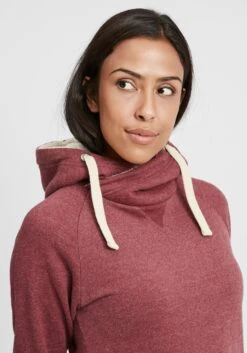 OXMO Hoodies Hoodie Julia Pile Frauen Rot / Bordeaux -OXMO Verkaufs-Shop cc63c463387a0aec6270bf3d07107b72