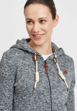 OXMO Sweatjacken Fleecejacke Thory Frauen Blau 10 OXMO Sweatjacken Fleecejacke Thory Frauen Blau -OXMO Verkaufs-Shop cd1d11cf11cc890fac776d3e15a8ac24