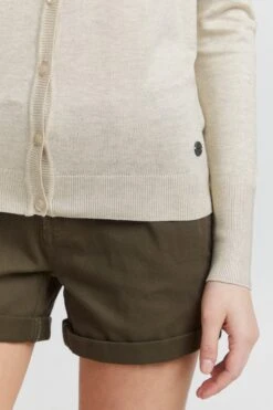 OXMO Strickjacken Strickjacke Hlin Frauen Hellgrau -OXMO Verkaufs-Shop ce30fffe6e21b09e61d6de1a87a76c63