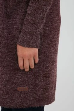 OXMO Strickjacken Strickjacke Neli Frauen Weinrot -OXMO Verkaufs-Shop ce90a5a02098f5a86795fbc7de5e0fd9