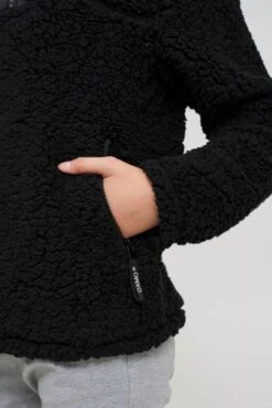 OXMO Pullover Troyer ELINA Frauen Schwarz -OXMO Verkaufs-Shop ceb779195715f3415eef8673b047c705