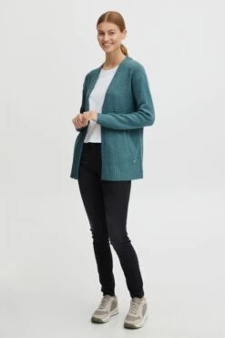 OXMO Strickjacken Strickjacke Frauen Blau 7 OXMO Strickjacken Strickjacke Frauen Blau -OXMO Verkaufs-Shop d07445fc8f1b7d4135a8d04bc65dcdea