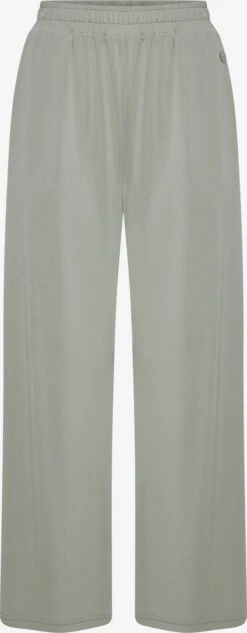 OXMO Stoffhosen Wide Leg Stoffhose OXBryndis Frauen Grün