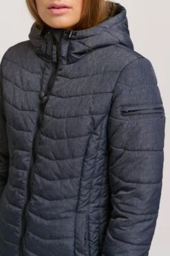 OXMO Winterjacken Steppmantel NELLY Frauen Indigo -OXMO Verkaufs-Shop d108042dfbfceb03fe5a9d556db35fcb