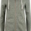 OXMO Sweatjacken Sweatjacke Vicky Frauen Grün