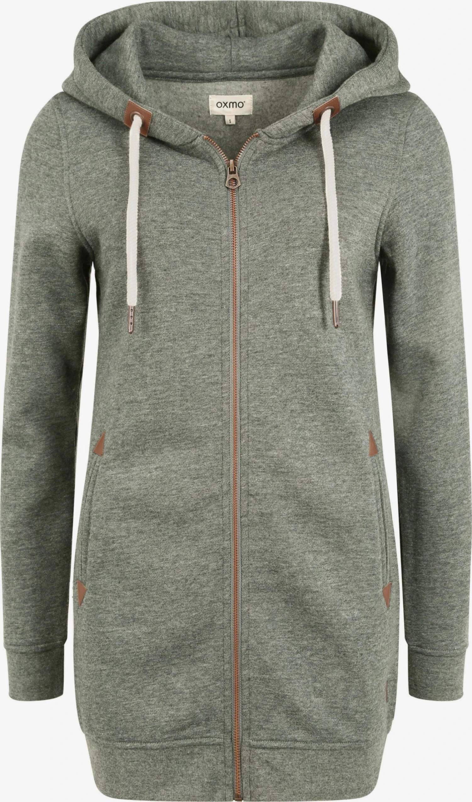 OXMO Sweatjacken Sweatjacke Vicky Frauen Grün 1 OXMO Sweatjacken Sweatjacke Vicky Frauen Grün