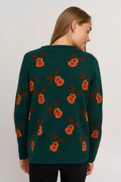 OXMO Pullover Strickpullover Christel Frauen Grün 9 OXMO Pullover Strickpullover Christel Frauen Grün -OXMO Verkaufs-Shop d2dc2c13864ec576d45d14bc287e9e20