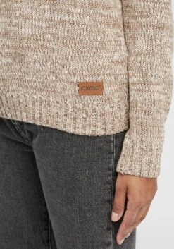 OXMO Rollkragenpullover Strickpullover Philicita Frauen Beige -OXMO Verkaufs-Shop d36e07817a3cbb62fa44c3a7ce5c68ba