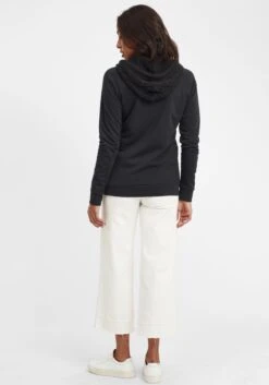 OXMO Sweatjacken Kapuzensweatjacke Matilda Frauen Schwarz -OXMO Verkaufs-Shop d6c5f0ae3a8393cc1aee5aad71364701