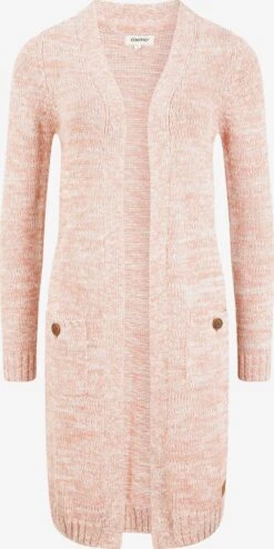 OXMO Strickjacken Strickjacke Philetta Frauen Pink / Rosa / Altrosa