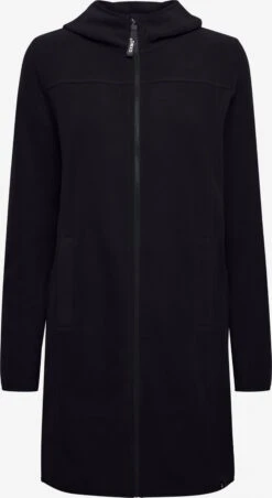 OXMO Übergangsjacken Fleecejacke Fine Frauen Schwarz
